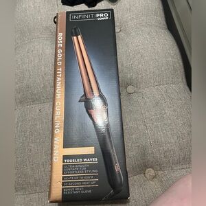 InfinitiPRO Rose Gold Curling Wand